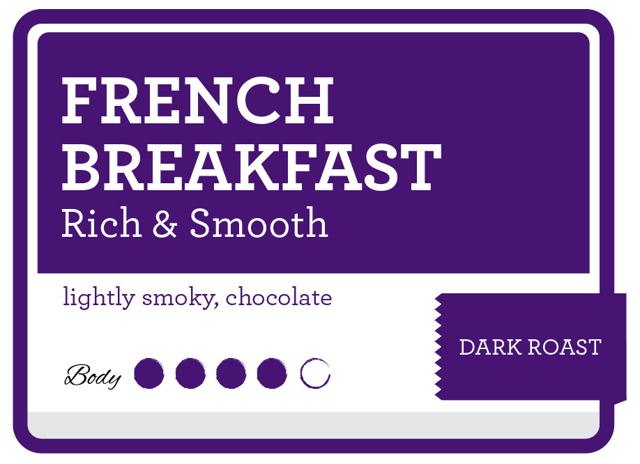 French Breakfast Product Label