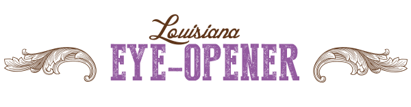 Louisiana Eye-Opener Recipe Decorative Text 