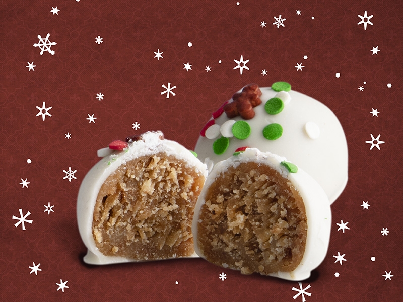 Gingerbread Cake Ball