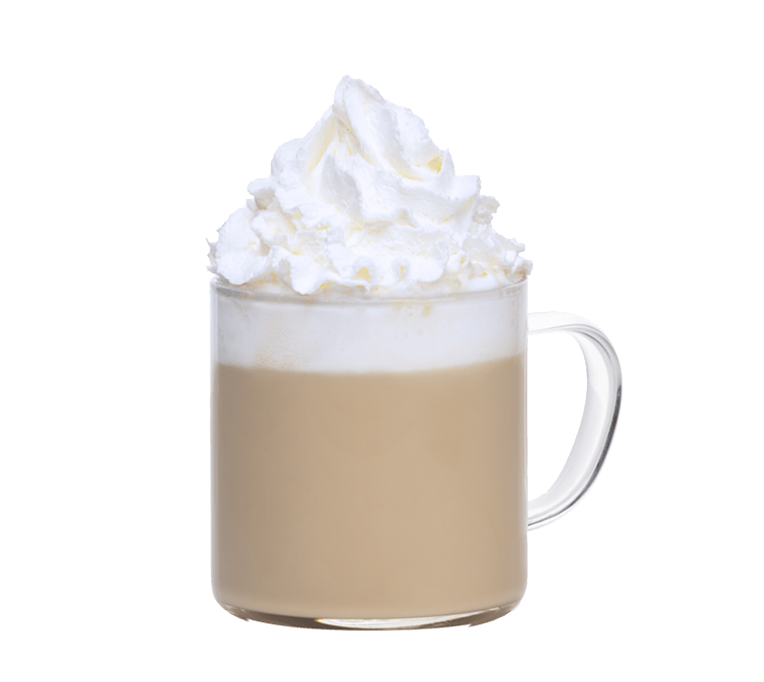 White Chocolate Cappuccino in a beverage container